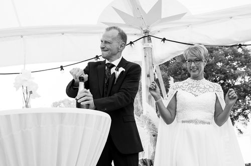 Bruiloftsfoto 72 - Uniek moment van de dag