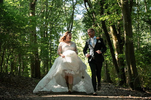 Bruiloftsfoto 95 - Uniek moment van de dag